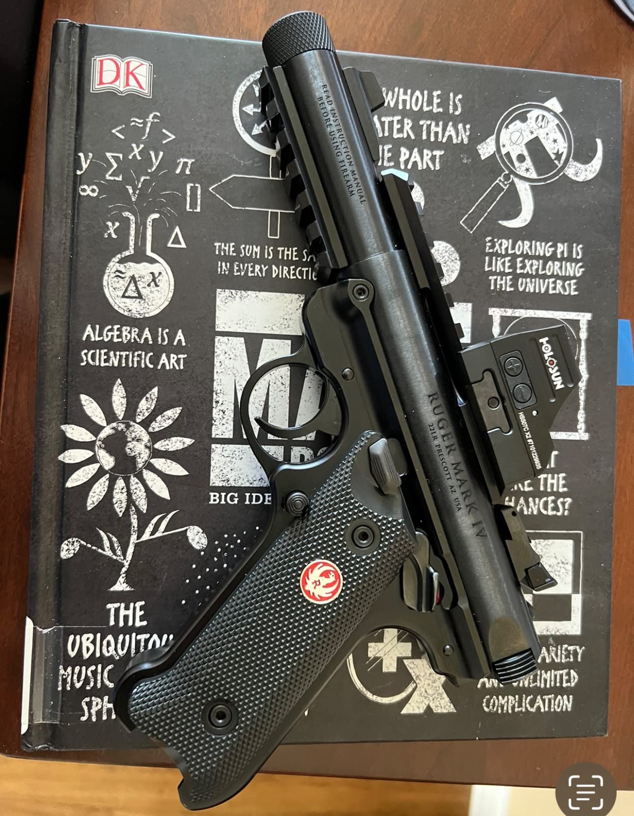 HOLOSUN 407C/507C-X2 Series, 2 MOA Dot, 32 MOA Circle Dot Options, 7075 Aluminum, Open, Solar, Shake Awake, RMR Footprint (Red, Green Reticle) (Black, Burnt Bronze) customer photo 1