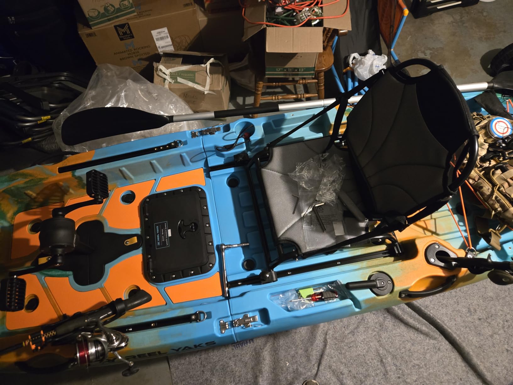 Reel Yaks Radar Modular Fishing Kayak, 10ft, 430 lbs Capacity customer photo 1