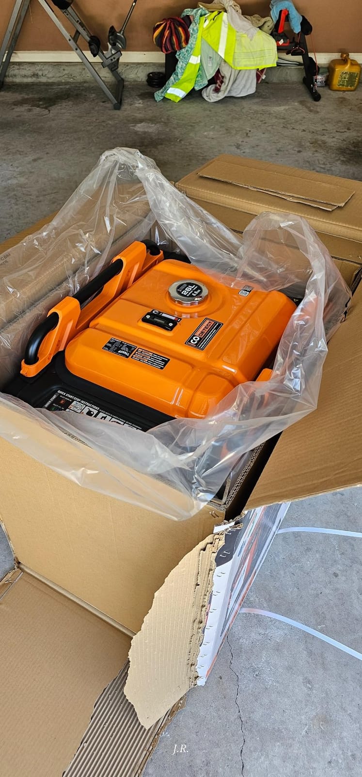 GENMAX Tri Fuel Generator,10500-Watt 458cc Tri Fuel Gasoline Propane Natural Gas Portable 50A Generator with Remote Start,Ideal for Home backup power. customer photo 1