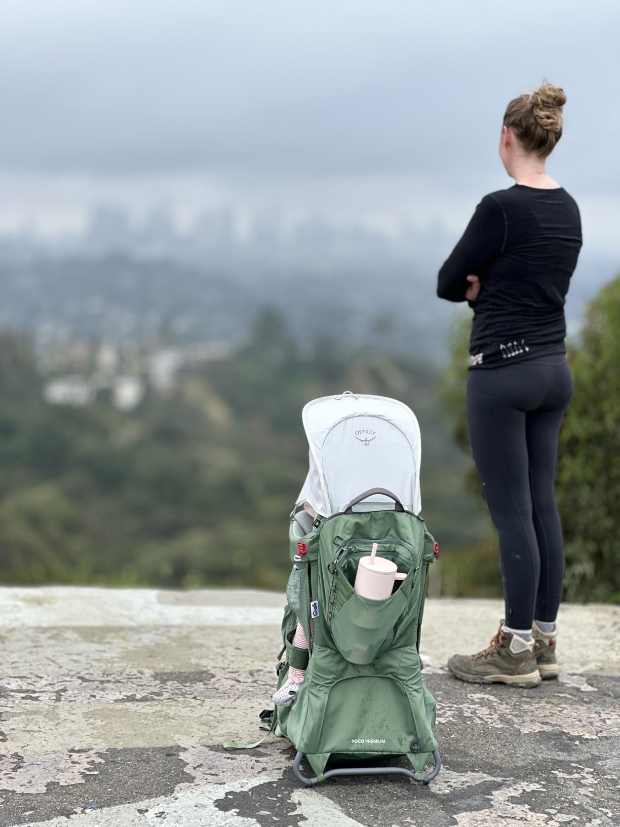 Osprey Poco Premium Child Carrier Backpack - Adjustable Travel Baby Carrier with Sunshade - Hiking Carrier for Toddlers customer photo 1