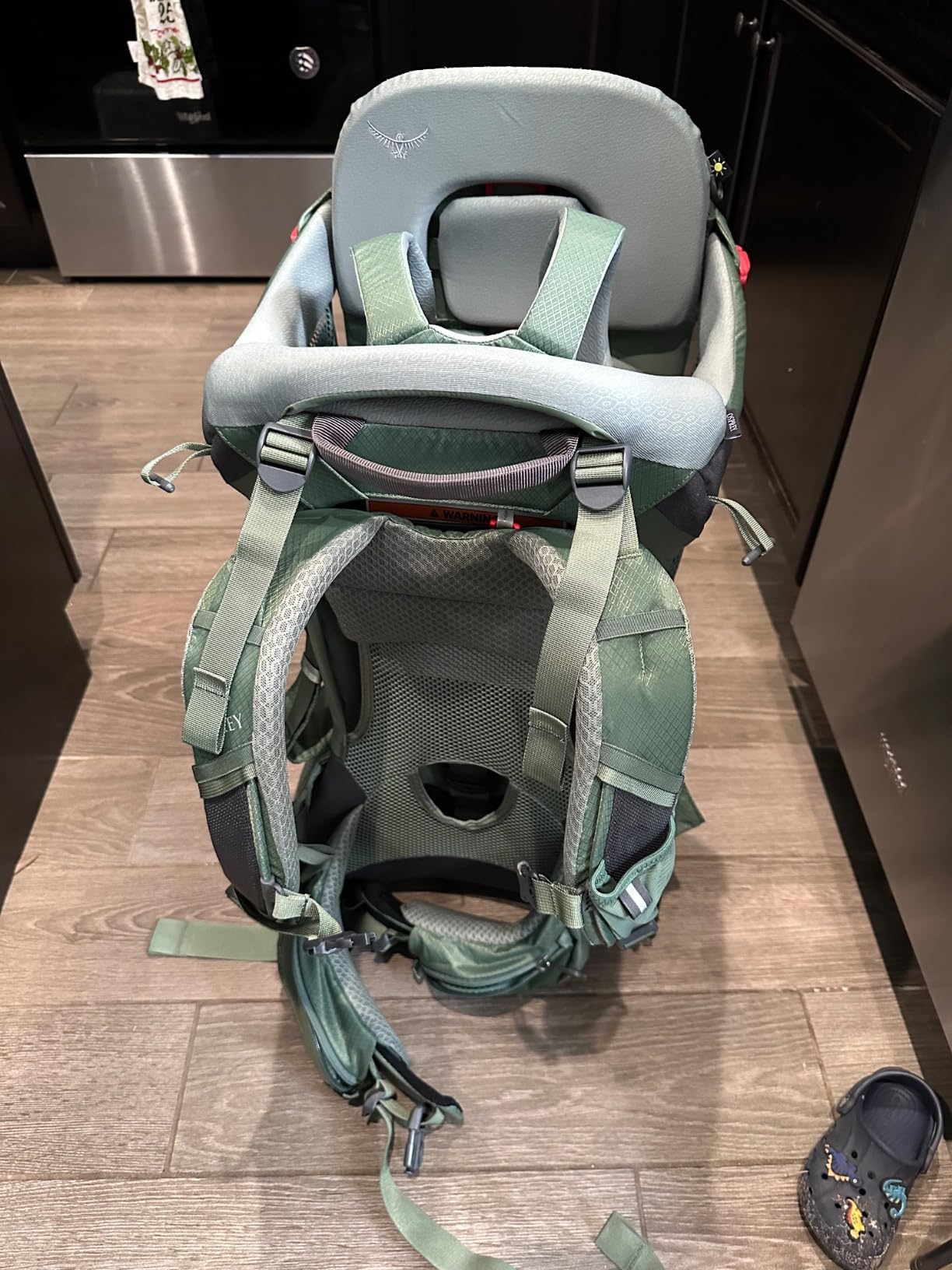 Osprey Poco Premium Child Carrier Backpack - Adjustable Travel Baby Carrier with Sunshade - Hiking Carrier for Toddlers customer photo 2
