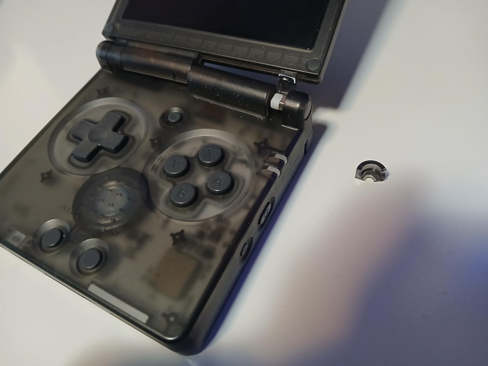 Anbernic RG35XXSP Handheld Game Console RG35XX SP Clamshell Retro Game Console with 64G TF Card Preloaded Games 5532 Portable Gaming Console with 3300mAh Battery 5G WiFi Bluetooth HD Black customer photo 2