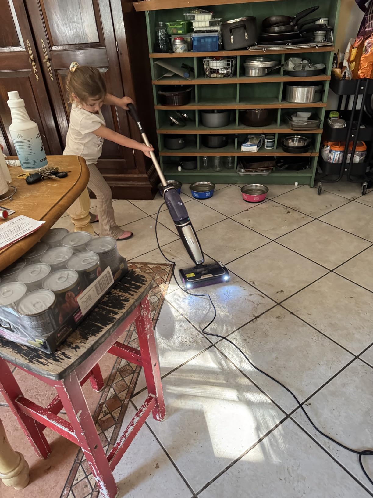 Shark Steam Pickup 3-in-1 Steam Mop for Sealed Hard Floors, SD201 | Picks Up Debris, Deep Scrubs & Steam Sanitizes All At Once, Lightweight Steam Cleaner customer photo 1