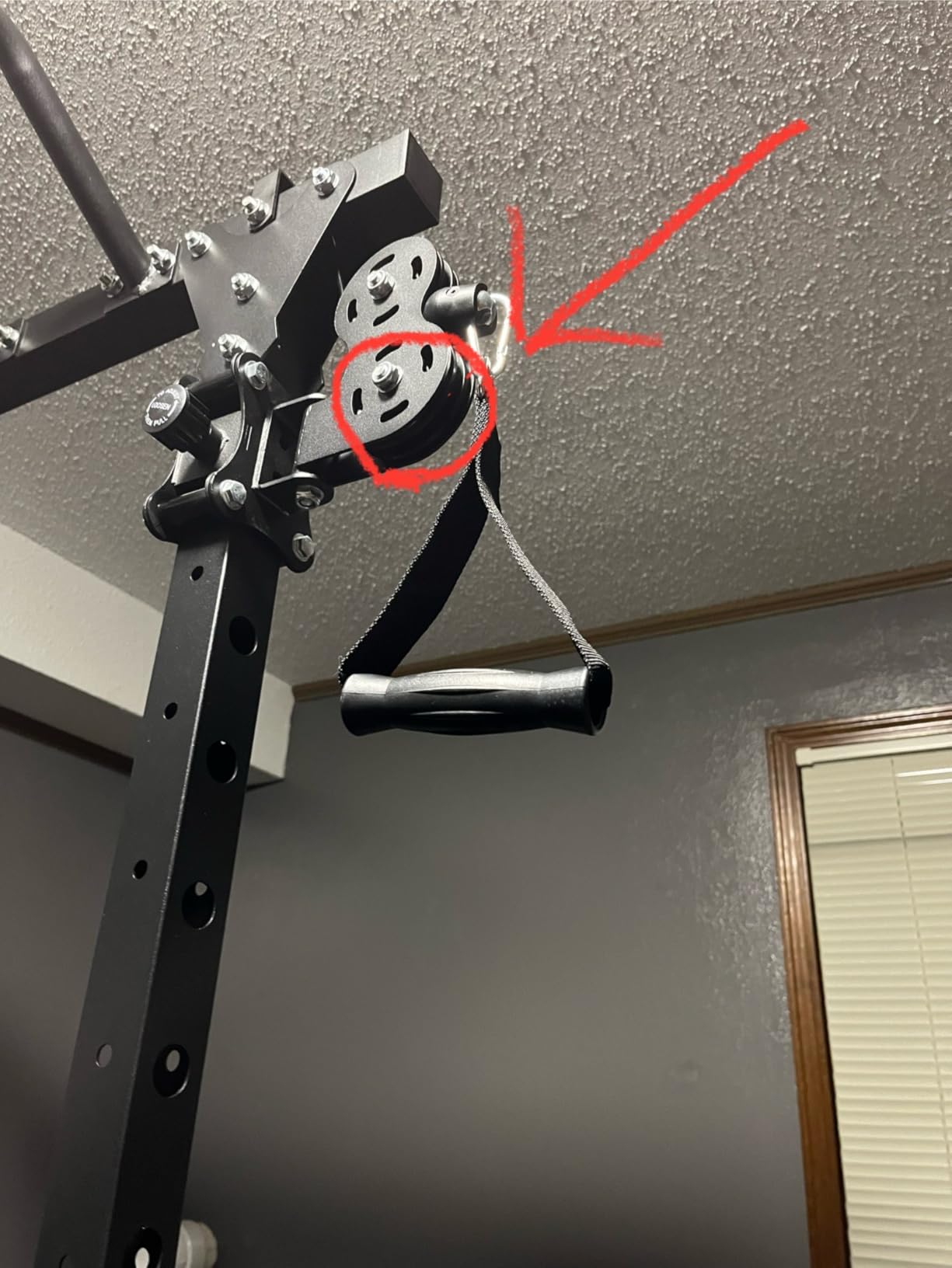 MAJOR FITNESS Drone1 Power Cage, All-in-One Home Gym with Cable Crossover, LAT Pulldown, Squat Rack & Landmine Attachment, Heavy-Duty Strength Training System for Home Gym customer photo 1
