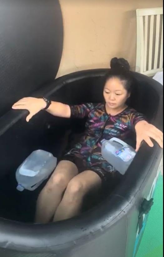 Lifepro NordPod Ice Bath Tub Portable Cold Plunge Water Therapy Pool customer photo 2