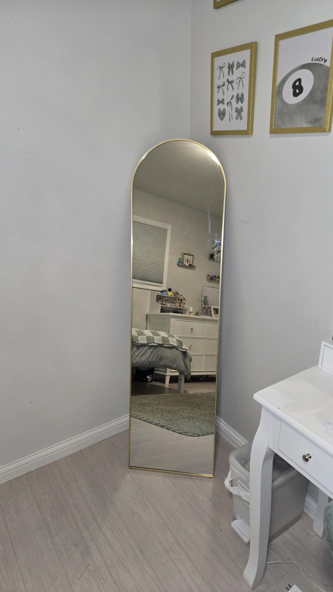 Home Gym Mirror for Wall, 48x24x3PCS Frameless Full Length Mirror, Silver | HD Shatterproof Glass, Easy Wall Mount, Large Body Mirrors for Home Gym, Workout, Bedroom, Garage customer photo 2