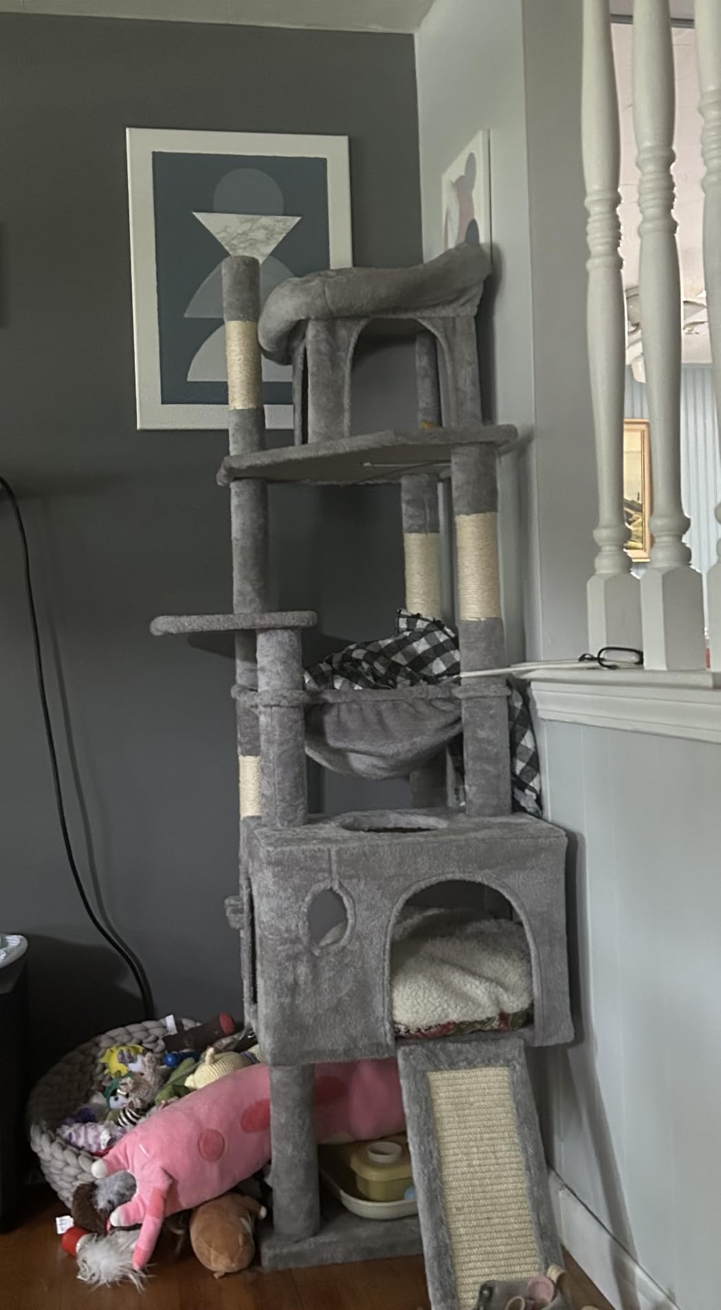 Globlazer F70 Pro Heavy Duty Cat Tree Tower for Indoor Cats Large Adult customer photo 1
