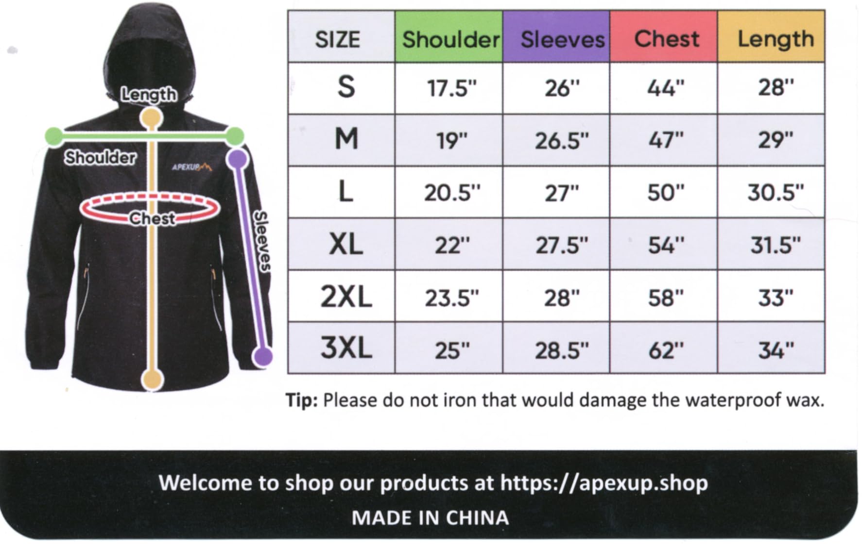 APEXUP Packable Rain Jacket Men Waterproof Lightweight Raincoat with Hood customer photo 1
