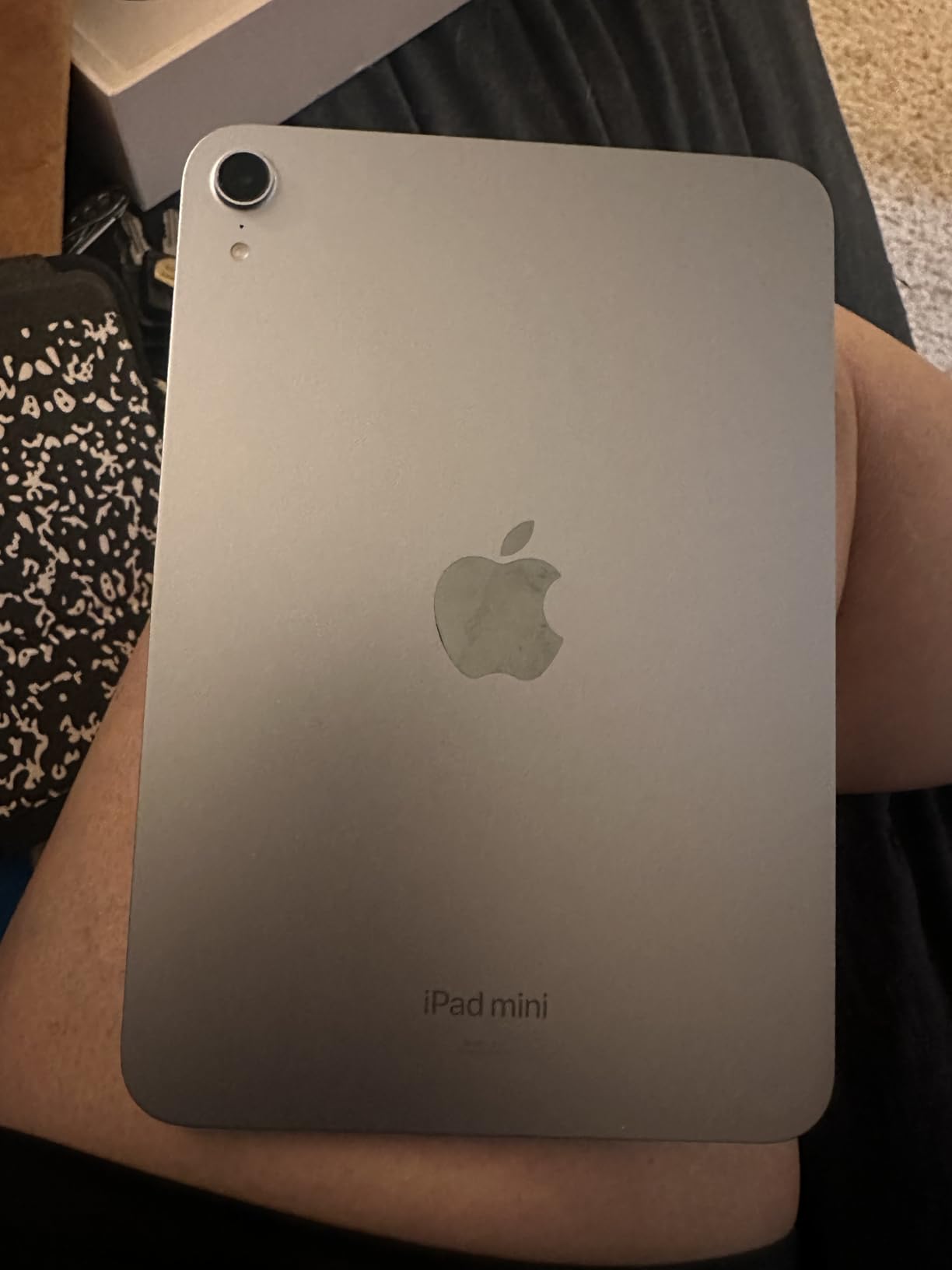 Apple iPad mini (A17 Pro): Apple Intelligence, 8.3-inch Liquid Retina Display, 128GB, Wi-Fi 6E, 12MP Front/12MP Back Camera, Touch ID, All-Day Battery Life - Space Gray customer photo 2