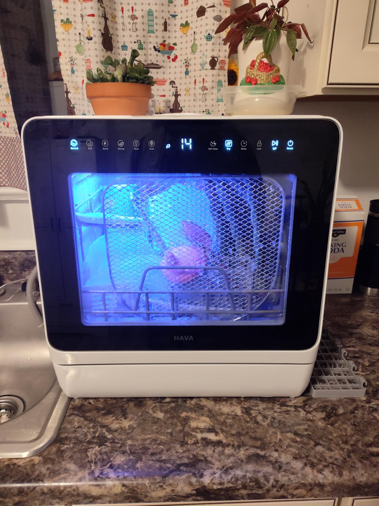 HAVA Countertop Dishwasher with Water Softener & Enhanced Energy Efficiency customer photo 1
