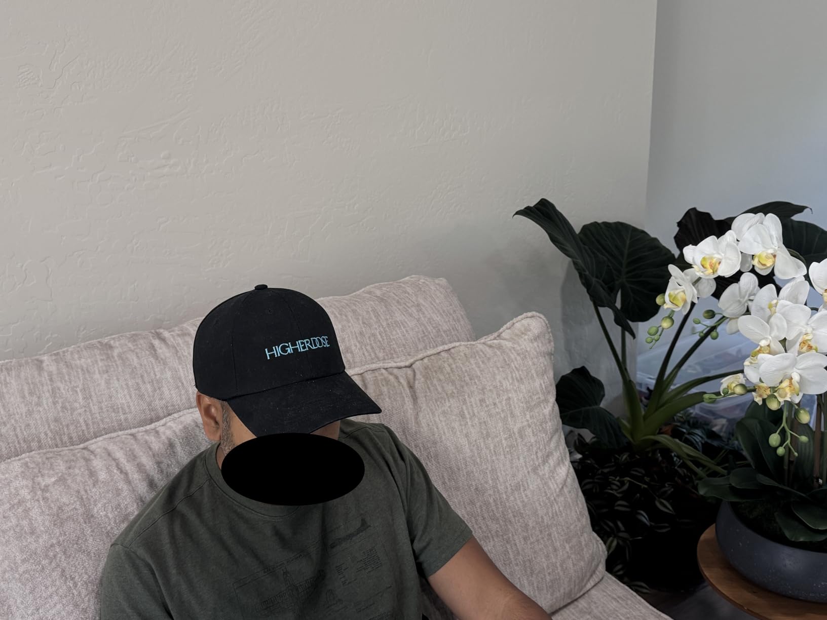 HigherDOSE Red Light Therapy Hat for Hair Growth - Cordless Red Light Cap to Support Scalp Health, Hair Regrowth at Home & Reduced Shedding - Rechargeable LED Hat Promotes Fuller Hair & Scalp Wellness customer photo 1