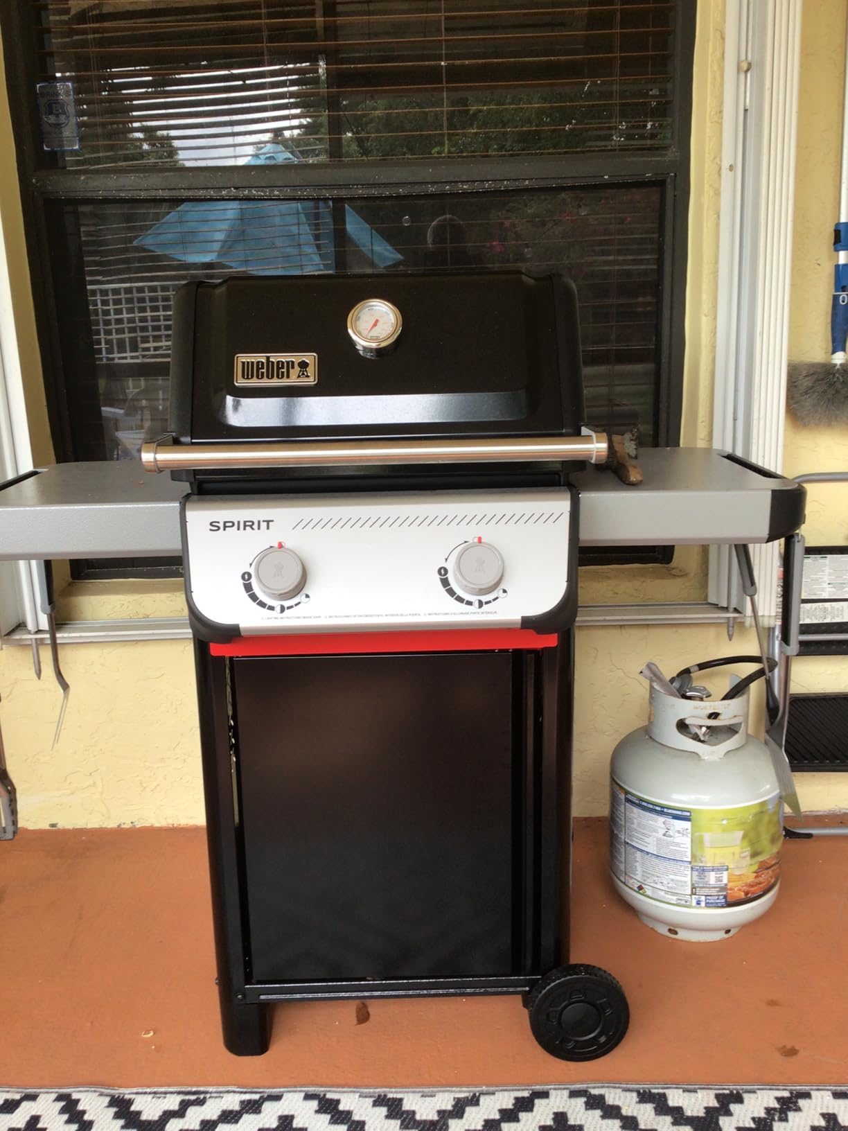 Weber® Spirit® E-210 Gas Grill, Outdoor Cooking, Small Propane Grill, Black customer photo 1