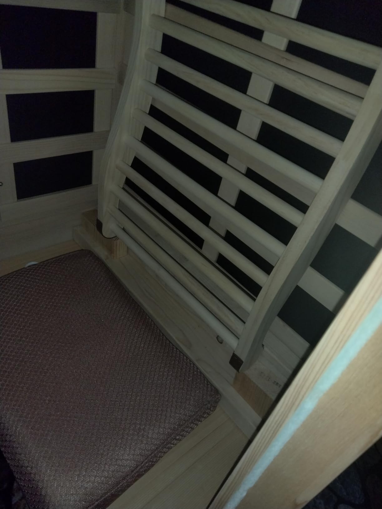 OUTEXER 2-3 Person Corner Sauna Far Infrared 120V 20A Canadian Hemlock customer photo 2