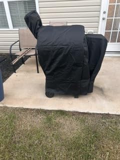 Comnova Grill Cover for Traeger Flatrock - Premium Flat Top Griddle Cover for Traeger Waterproof & Heavy Duty, 600D Gas BBQ Cover Accessory for Treager Flatrock Flat Top Grills (BAC751) customer photo 2