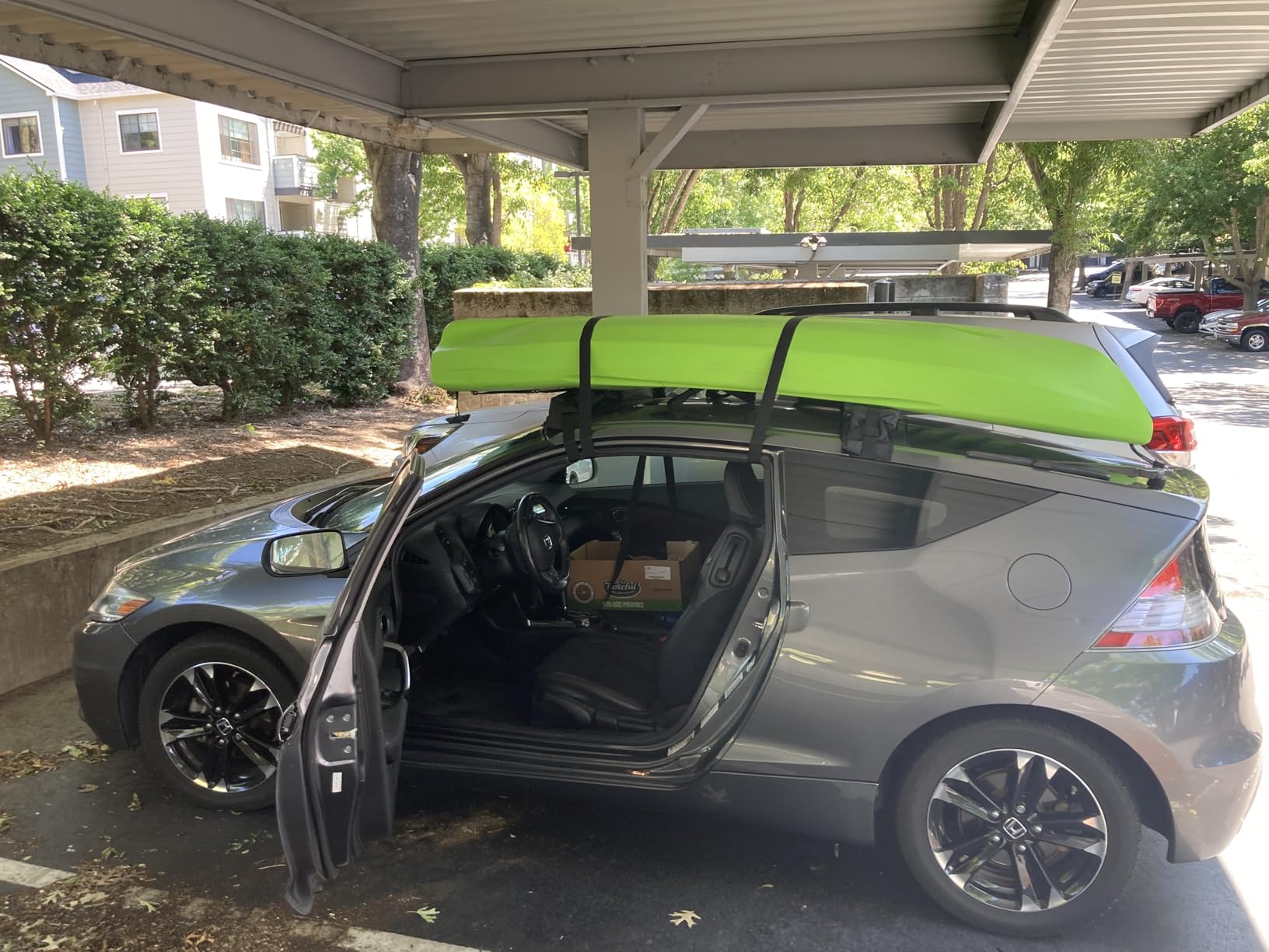 Abahub Kayak Roof Rack Soft Roof Rack Pads for Car Kayak Surfboard customer photo 2