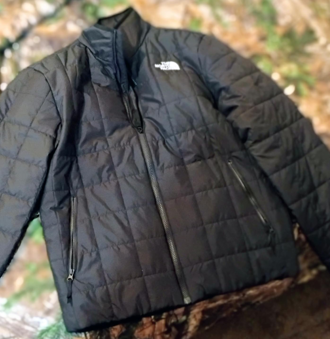 Men's Junction Insulated Jacket - Burnt Olive Green Digi Topo Print customer photo 1
