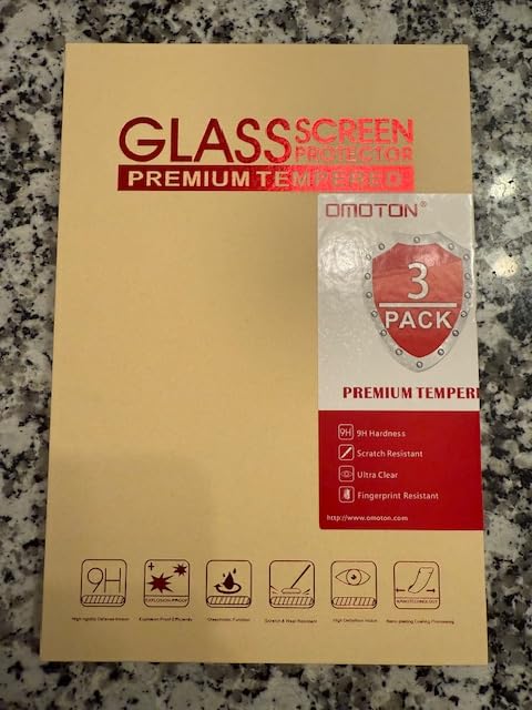 OMOTON PAPERSENSE Paper Screen Protector for iPad Air 11 M4/M3/M2, Matte | Paper Feel Writing, Paper Texture, Anti-Glare, 9H Hardness, Compatible with Apple Pencil & Case, Tray Install, 2 Pack customer photo 1