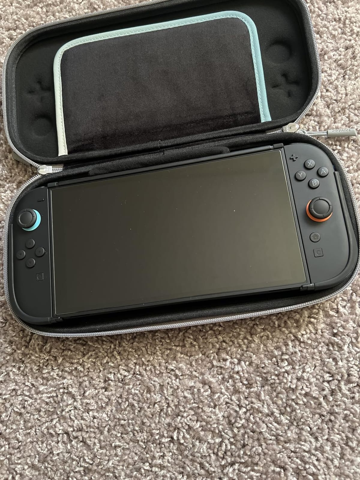 tomtoc Slim Carring Case for Nintendo Switch 2, Military Grade Protection | Odorless Felt Protective Hard Shell with 12 Game Card Slots, Portable Travel Storage Bag with Original Patent, Soft Interior customer photo 1