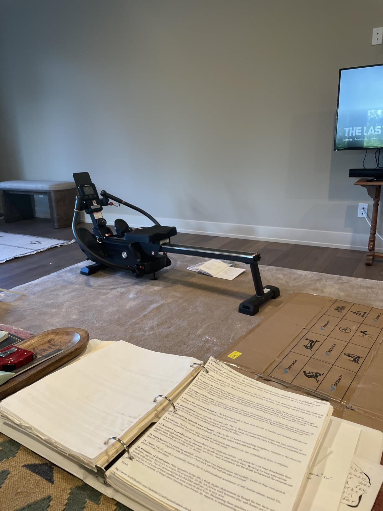 Merach RS3 Scull Rowing Machine for Home, Simulate Real Row, Ergonomic Seat | 16 Levels Quiet Magnetic Resistance, Multiple Rower Modes, Full-Body Workout, Multi-App Support, Max 350 lbs Capacity customer photo 1