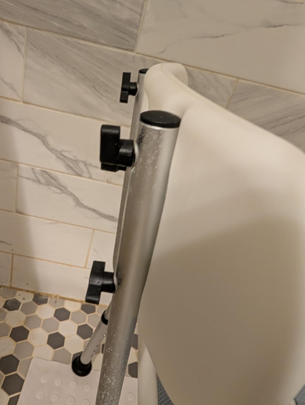 BRITULIF Shower Chair with Arms and Back for Inside Shower, 550 lb Capacity customer photo 1