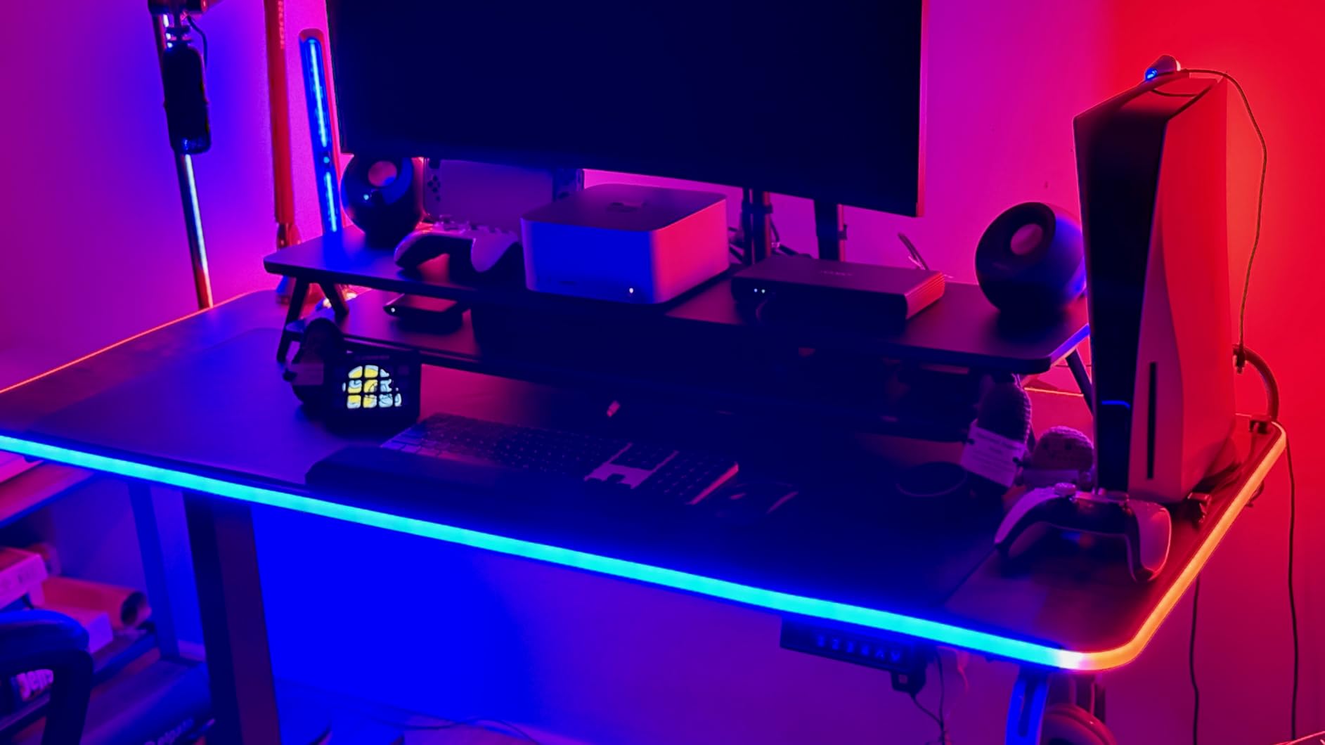 Govee Gaming Light Bars Pro, 16-Inch Smart RGBIC Wi-Fi LED Game Lights with Music Sync customer photo 2
