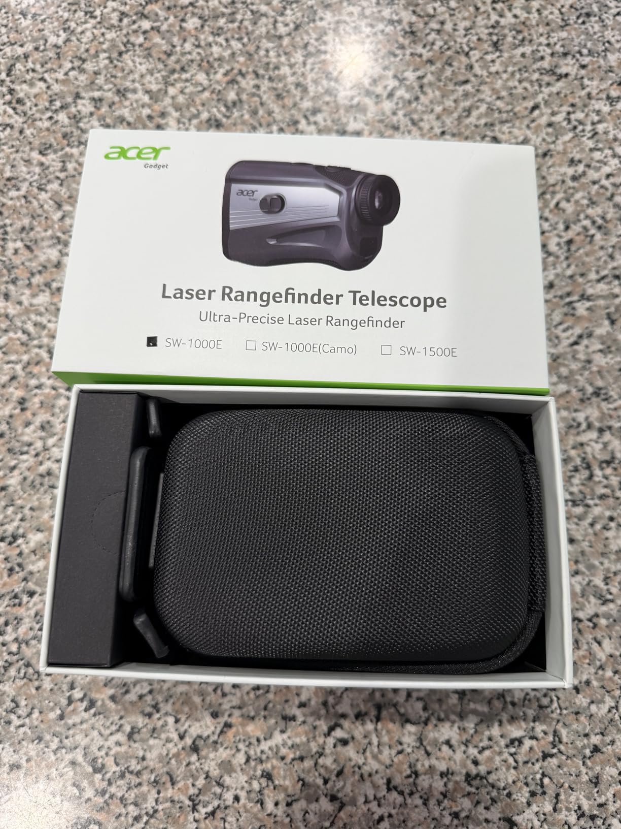 Acer Gadget Golf Rangefinder with Slope, 1200/1700Yards, 6X Magnification | Laser Rangefinder with Flag Lock Vibration, Slope Switch, Rechargeable Battery, Magnetic Strip, Gift for Golfers customer photo 1