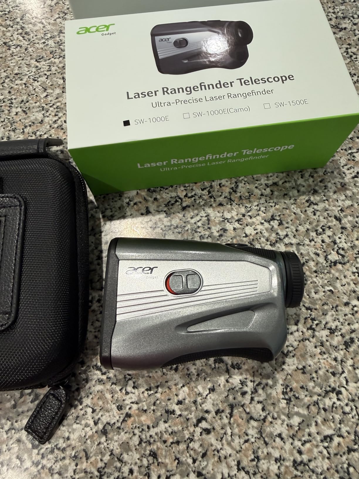 Acer Gadget Golf Rangefinder with Slope, 1200/1700Yards, 6X Magnification | Laser Rangefinder with Flag Lock Vibration, Slope Switch, Rechargeable Battery, Magnetic Strip, Gift for Golfers customer photo 2