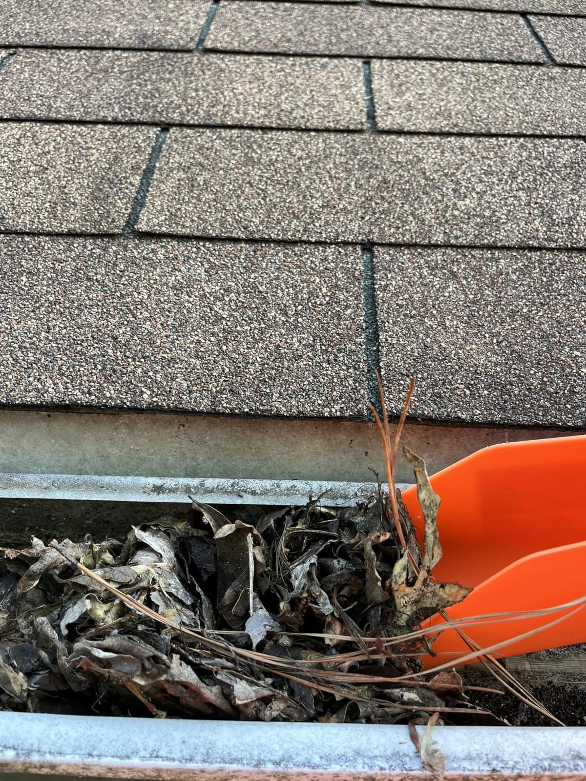 Gutter Scoop Cleaning Tools - Easy Removal of Leaves and Dirt - Deep Curved Gutter Scooper Shovel for Leaves & Debris, High-Impact Polypropylene, Ergonomic Handle, Fits Most Rain Gutters customer photo 2