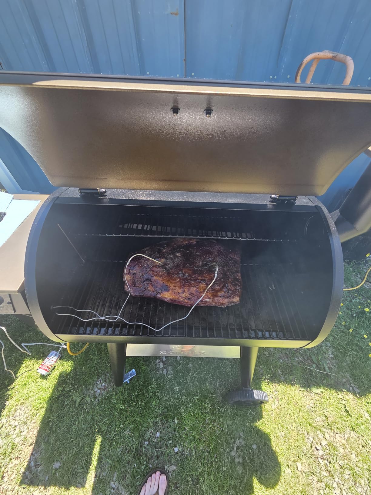 Z GRILLS 600D 8-in-1 Wood Pellet Grill & Smoker, 572 Sq In, PID 3.0 customer photo 2