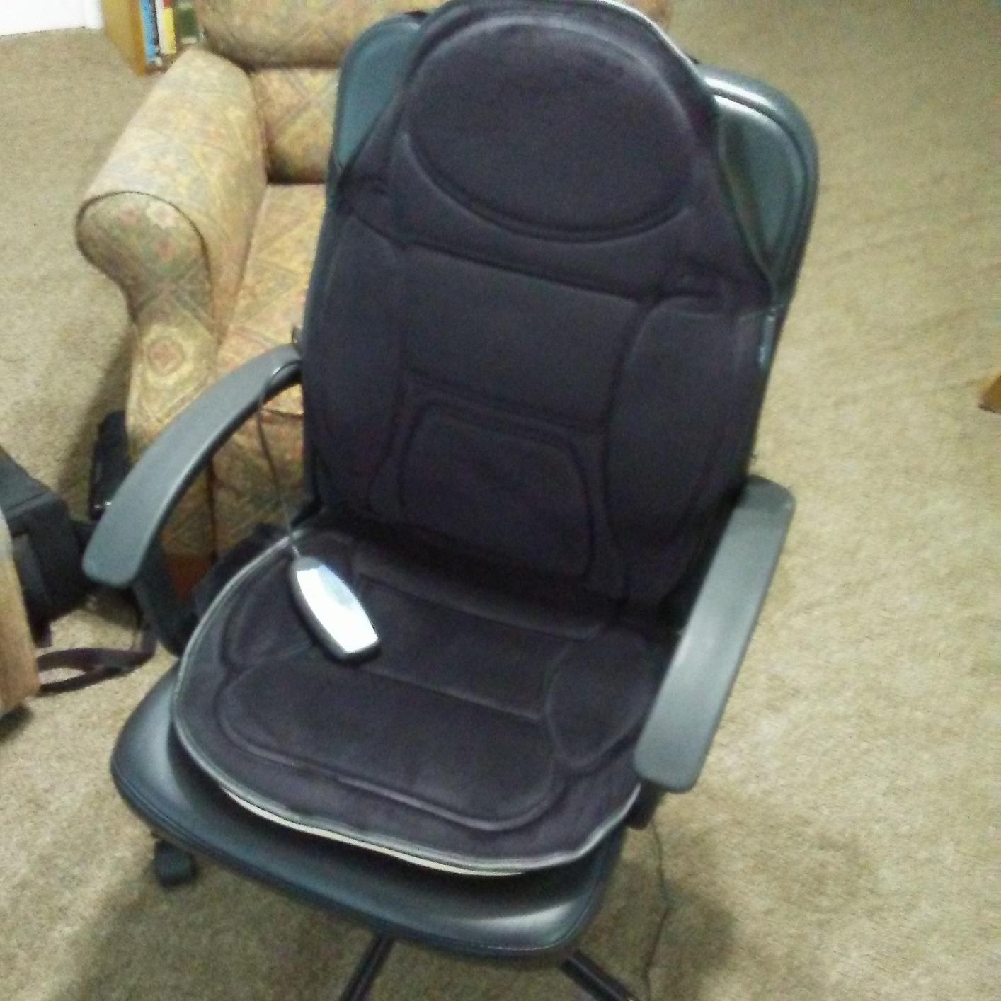 Snailax Back Massager with Heat, Vibration Massage Chair Pad, Seat Cushion customer photo 2
