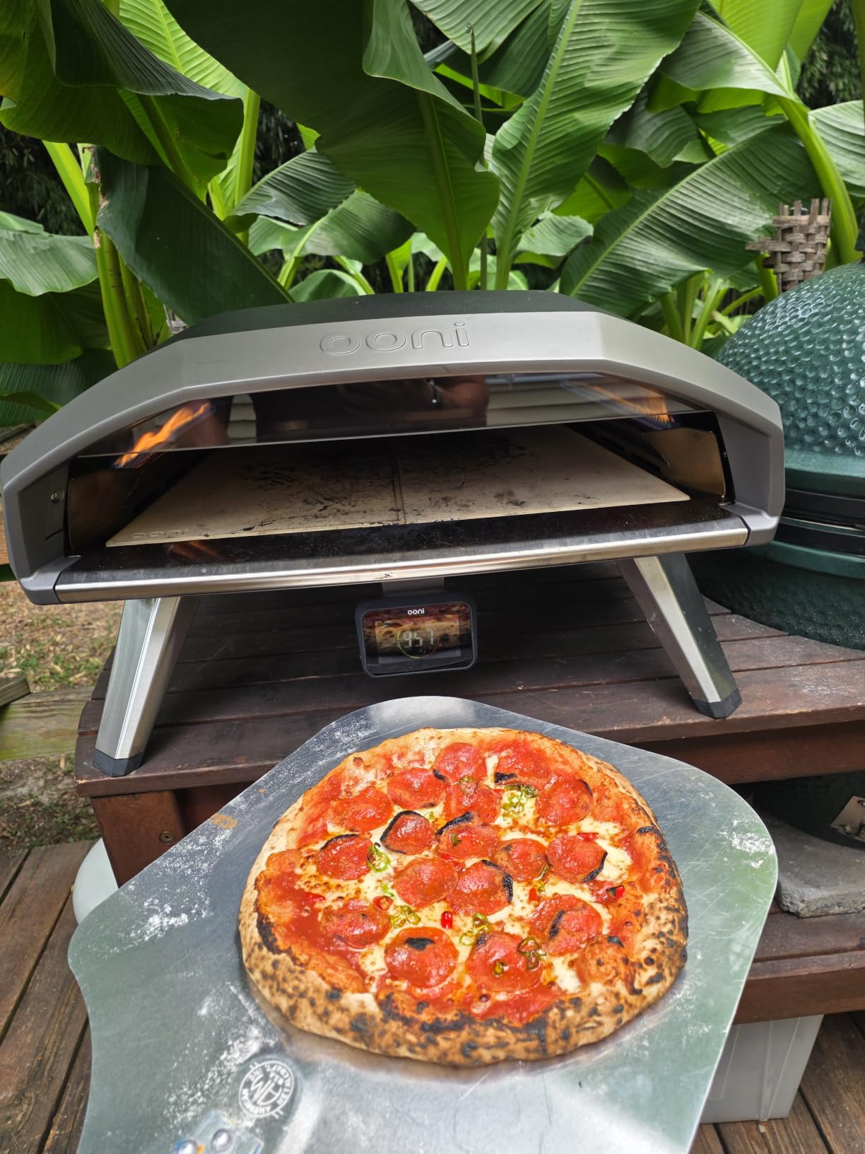Ooni Koda 2 Pro Gas Pizza Oven - 18 inch Gas Powered Outdoor Oven with 28 mBar Regulator and Gas Hose, Gas powered Portable Pizza Oven - Black customer photo 2
