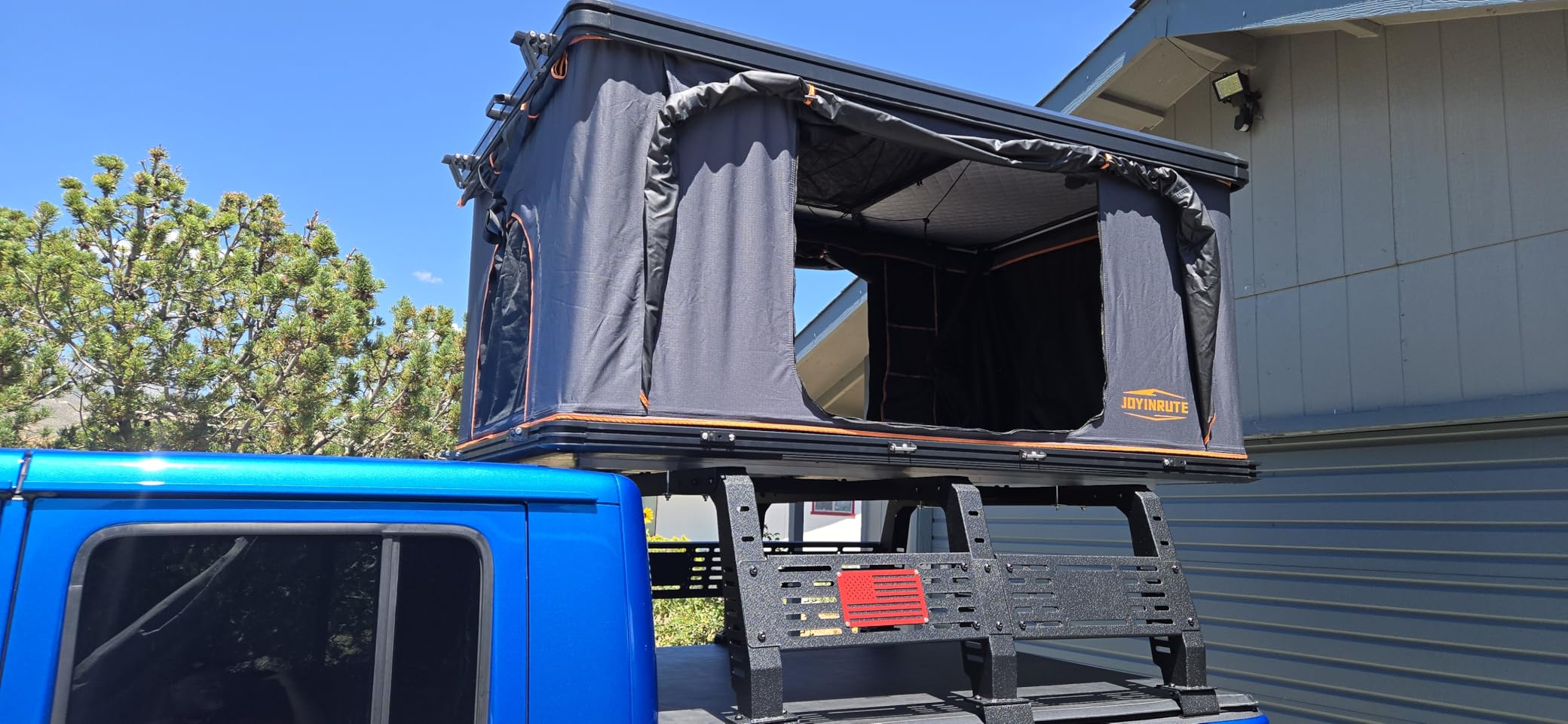 Aluminum Rooftop Tent Hard Shell,Pop Up Roof Tent Hardshell customer photo 1