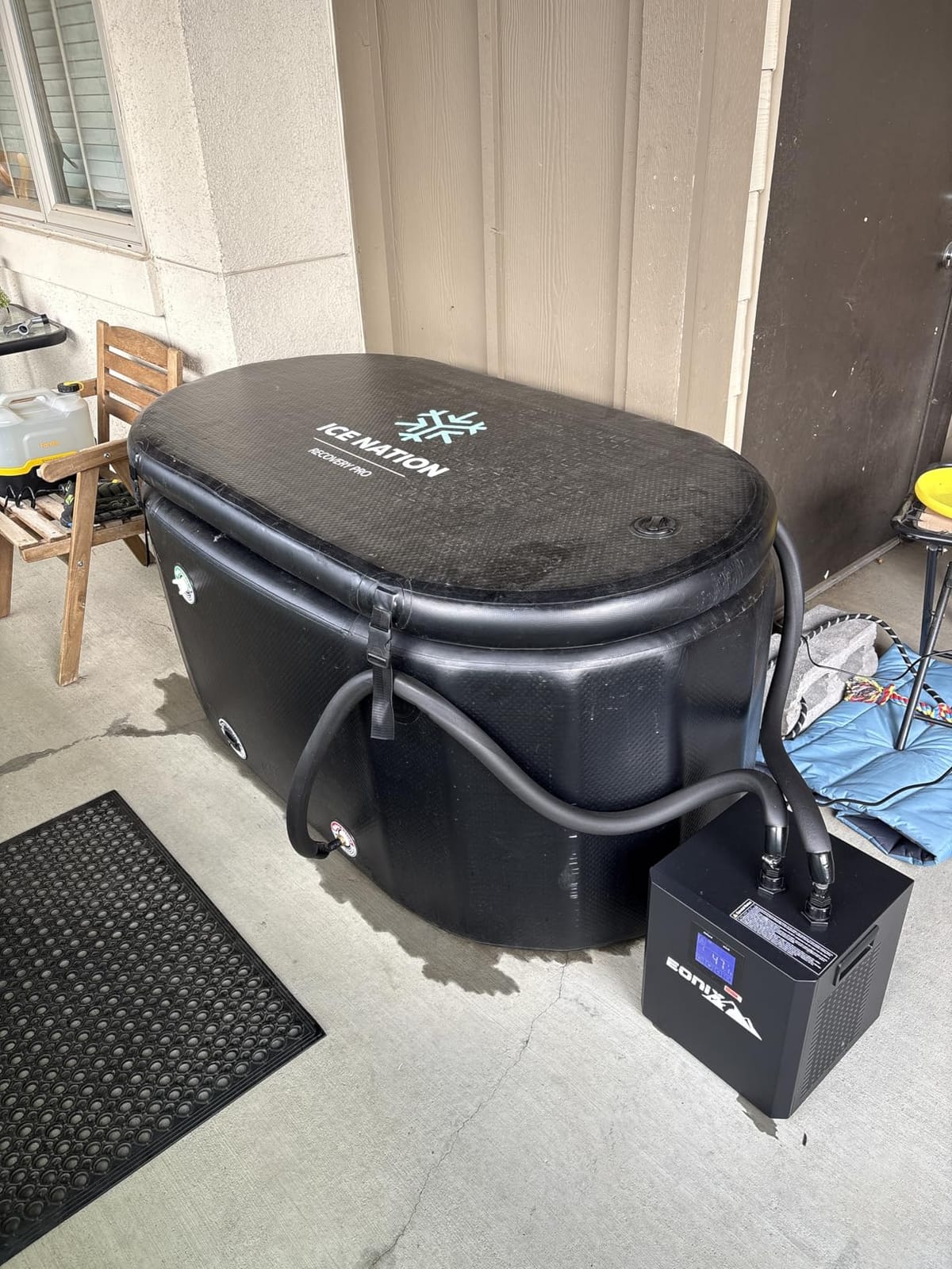 Ice Bath Chiller for Cold Plunge,1/3 HP Ice Bath Chiller with Household Submersible Water Pump,Insulation pipe, Ideal for Cold Bath Plunge Tub customer photo 1