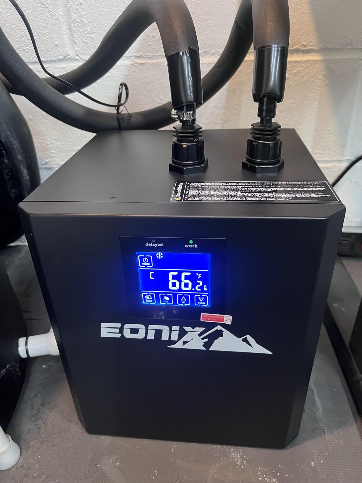 Ice Bath Chiller for Cold Plunge,1/3 HP Ice Bath Chiller with Household Submersible Water Pump,Insulation pipe, Ideal for Cold Bath Plunge Tub customer photo 2