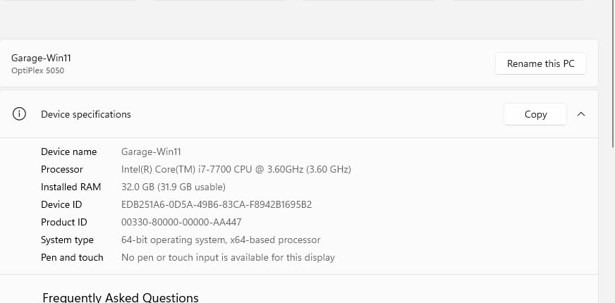 Dell Optiplex 7050 SFF Desktop PC Intel i7-7700 4-Cores 3.60GHz 32GB DDR4 1TB SSD WiFi BT HDMI Duel Monitor Support Windows 11 Pro Excellent Condition (Renewed) customer photo 2