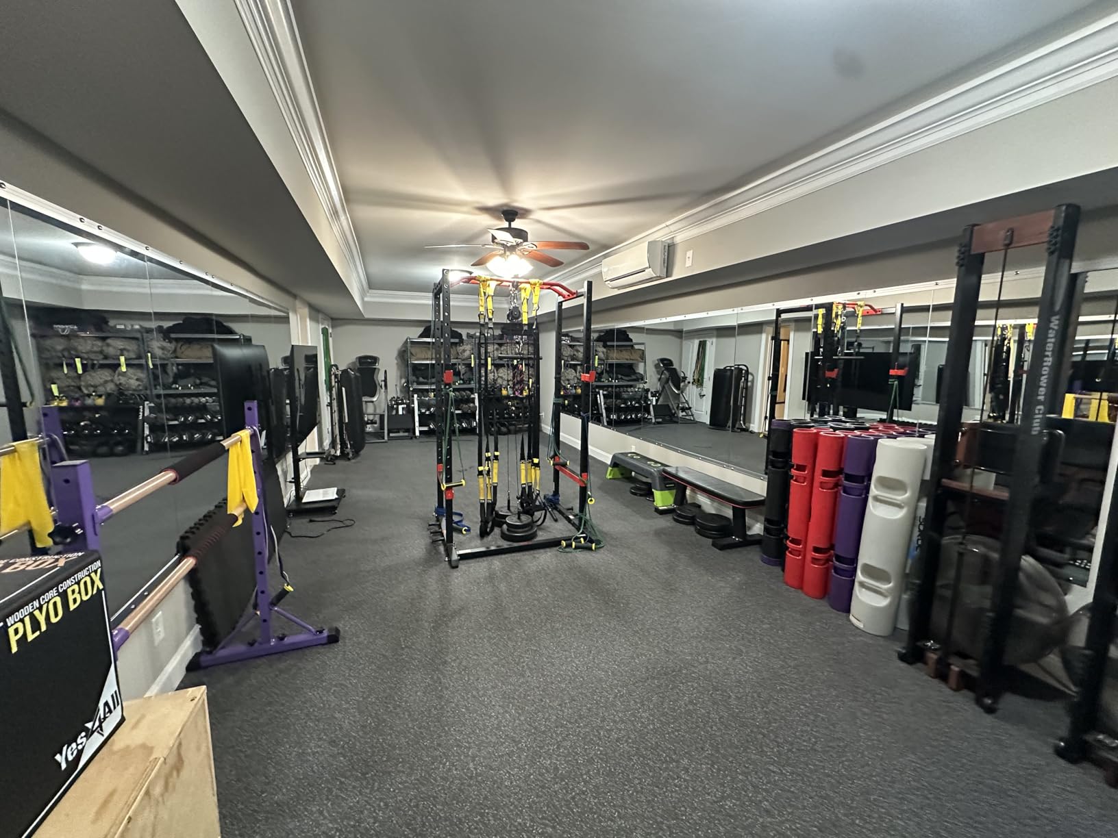 48x24 in Home Gym Mirrors, 2-Pack,Frameless,Wall Mounted customer photo 2