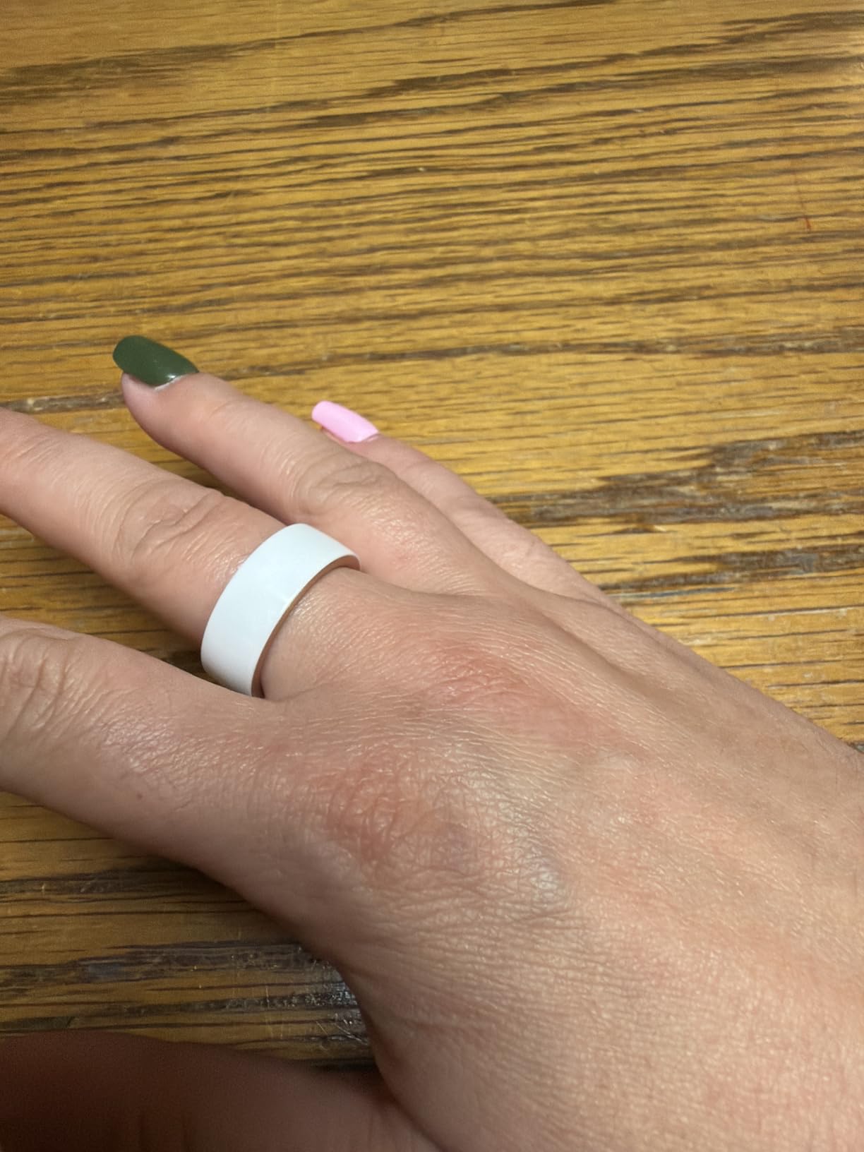 Femometer Ring Gen1 for Fertility and Ovulation Tracking, Size 8 | Size First Sizing Kit, App Auto-Sync, Period & BBT Tracker, Sleep Analysis for Women, Rechargeable & Waterproof customer photo 1