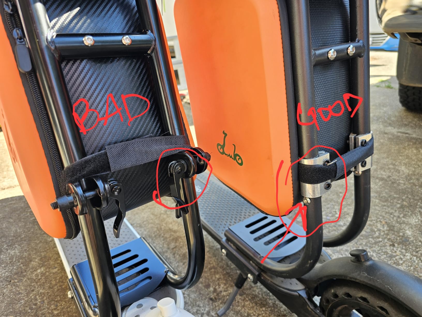 Qlaway Electric Scooter for Adults, 350W/500W Motor, 16-22 Miles Range, 8.5