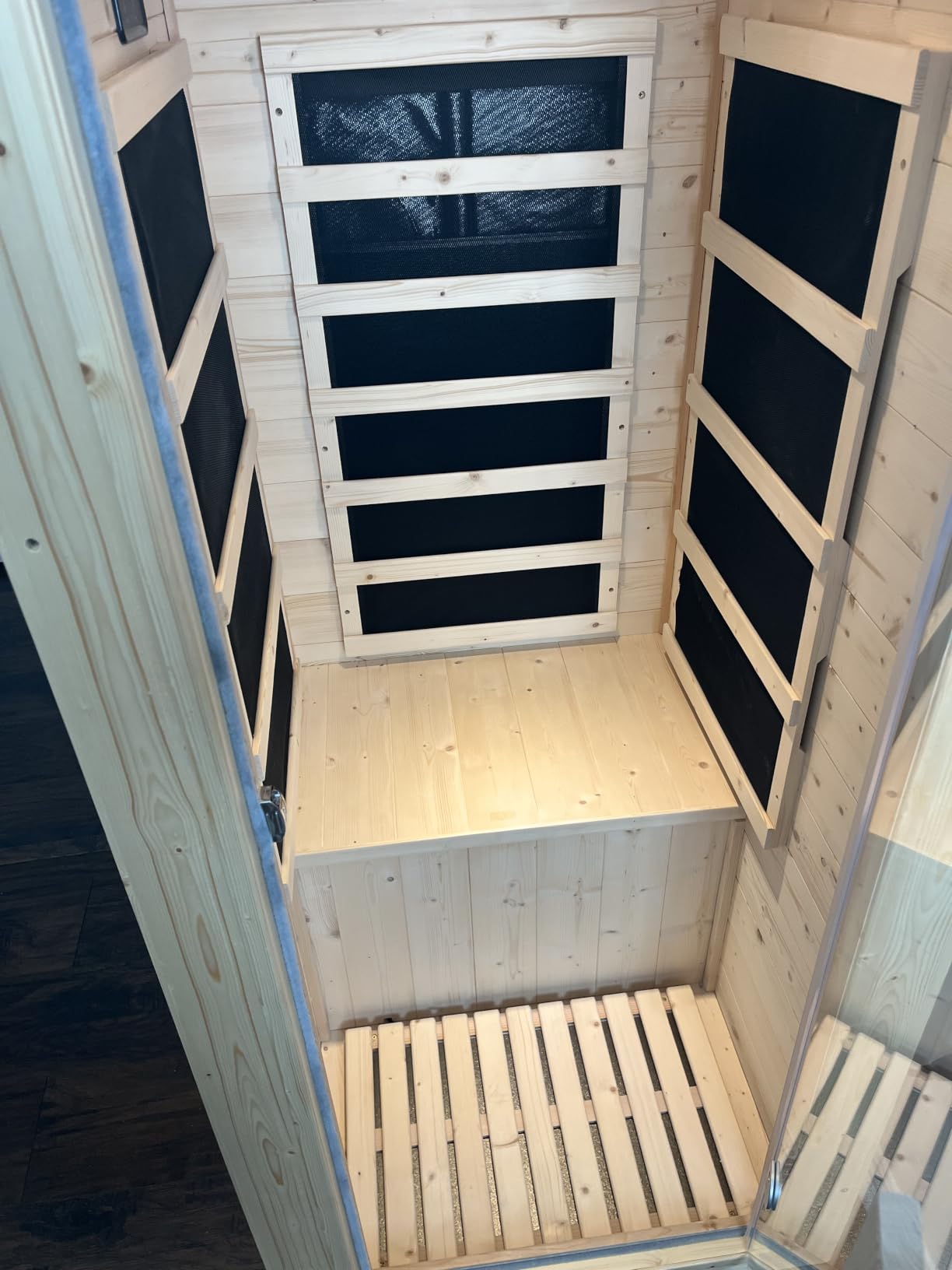 Albott 4 Person Infrared Sauna with 7-Color Light Therapy, Low EMF 2145W customer photo 1