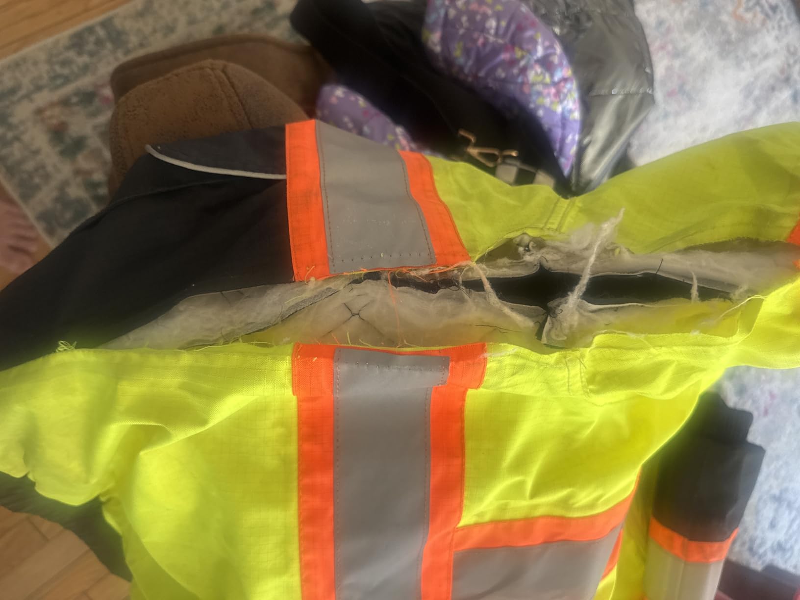 JKSafety Hi Vis Heated Jacket with 3M Reflective Tapes JK118A Black M customer photo 2