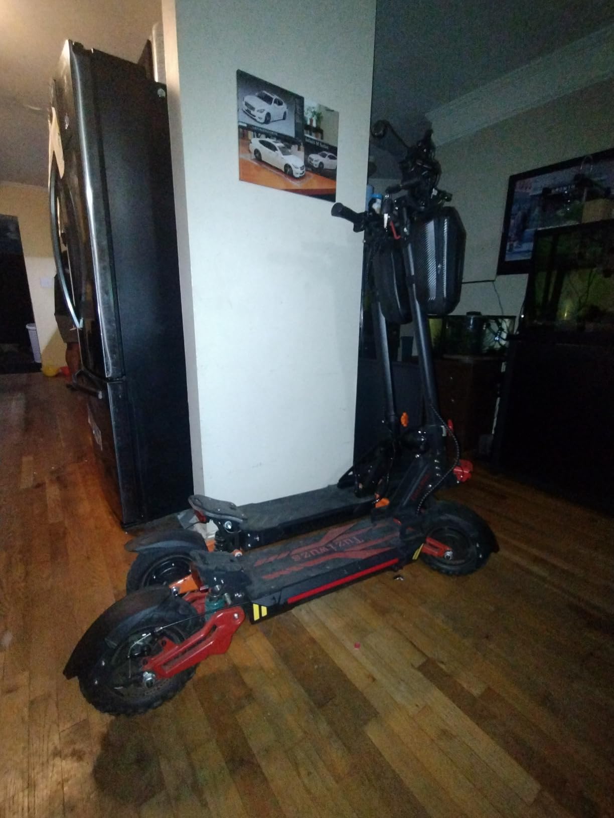 HLOIE V2 5600W Dual Motor Electric Scooter for Adults, 48V26AH Lithium Battery, Up to 45MPH, 55 Miles Range, Dual Suspension, Dual Brakes, 3 Speed Modes, LCD Display – Off-Road Folding E Scooter customer photo 1