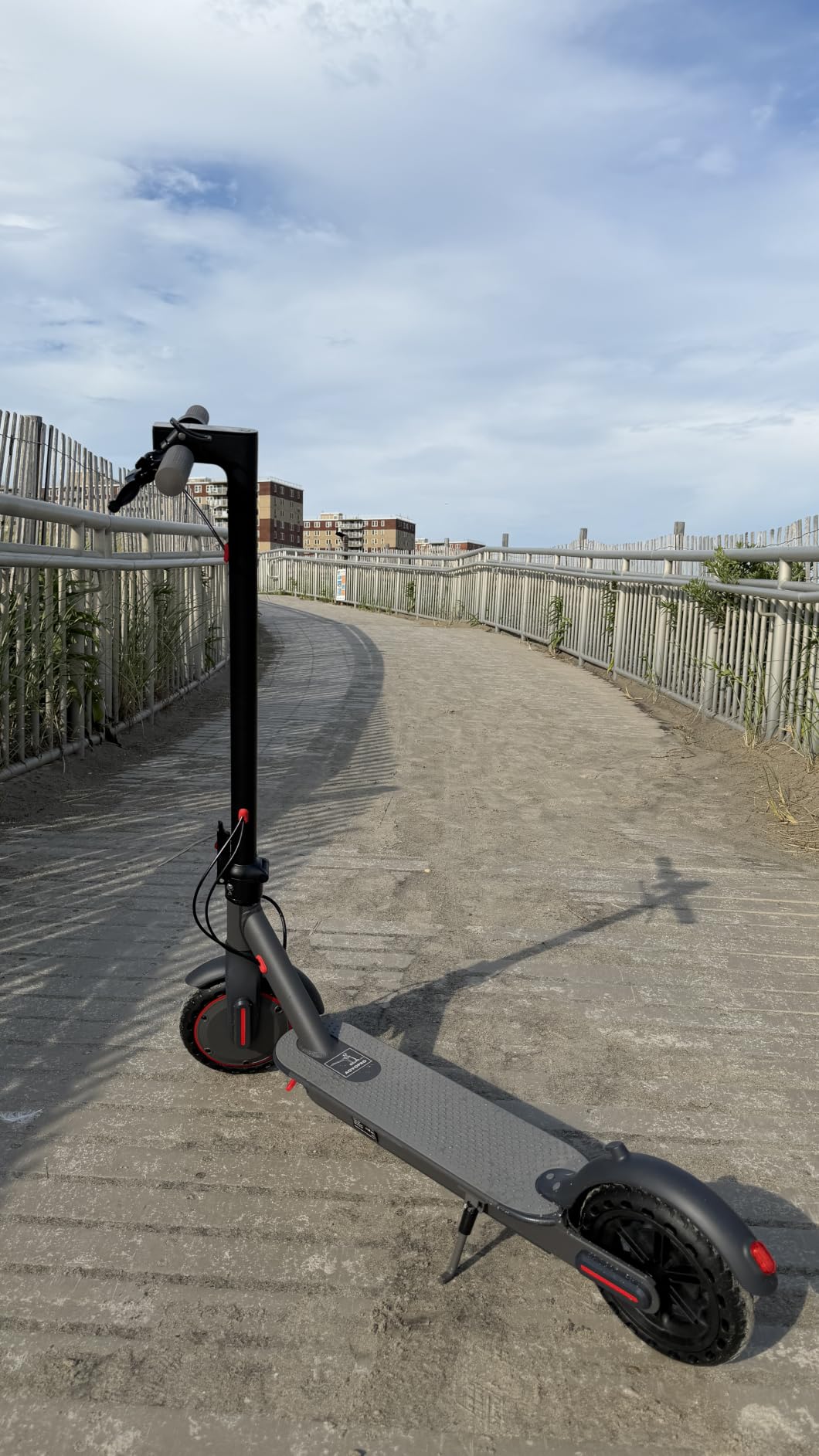 Aovowheel Electric Scooter for Adults, Folding E Scooter with 350W/500W Motor 16/24 Mph Top Speed, Max 19-23 Miles Long Range, 8.5''/10''/14''Tires Commuting Scooters with Dual Brakes System, APP customer photo 2