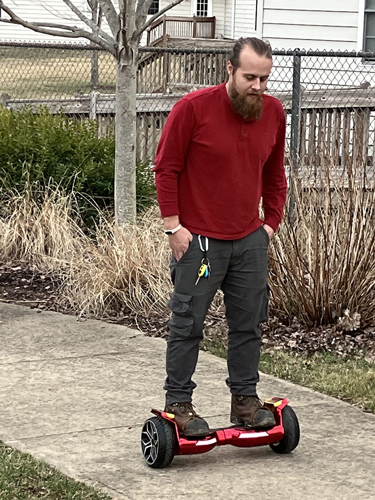 Hoverboard, All Terrain Hover Board, Bluetooth & LED Lights customer photo 1