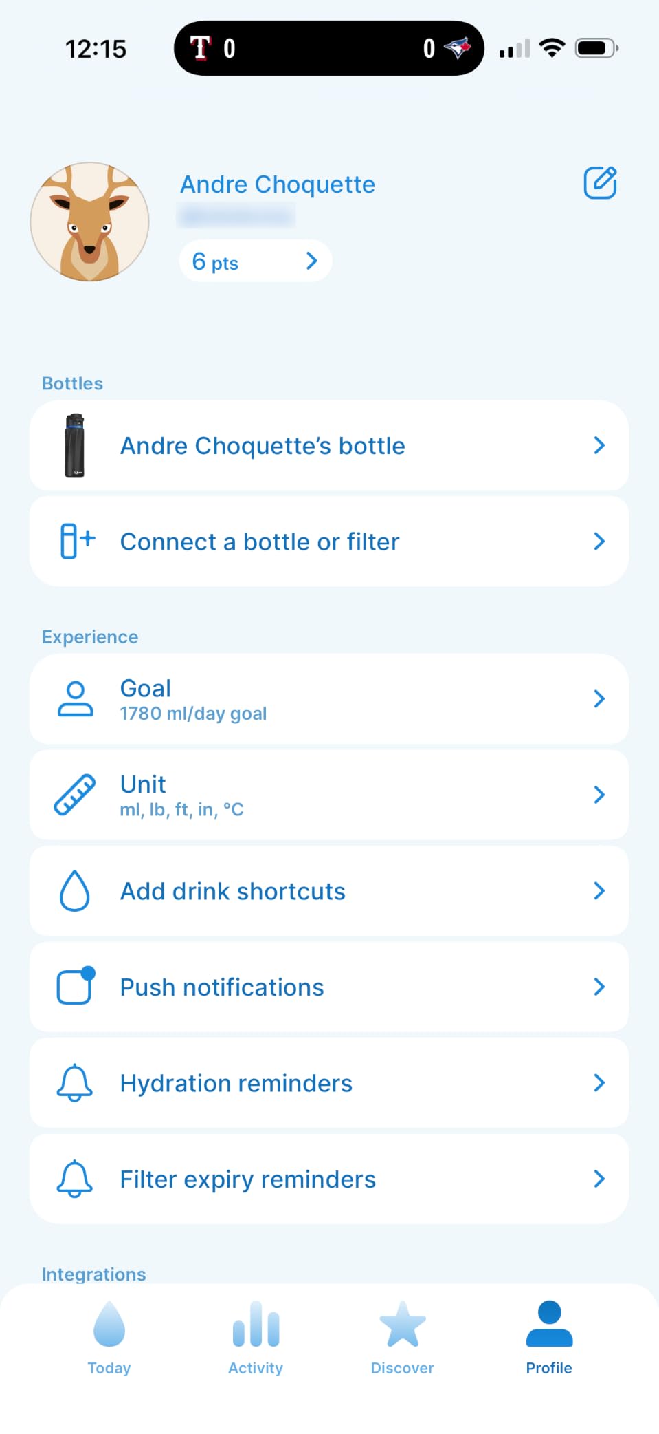WaterH BOOST Smart Water Bottle Tracker with Reminder to Drink Water, 32oz | Double Wall Vacuum Insulated Stainless Steel, BPA-Free, Leakproof, Wide Mouth for Office customer photo 1