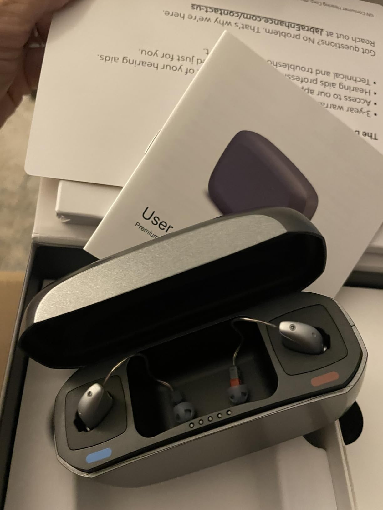 Jabra Enhance Select 700 Clinic-Quality OTC Hearing Aids with Audiology Support, Bluetooth LE Audio & Streaming for iOS/Android, Nearly Invisible & Comfortable customer photo 2
