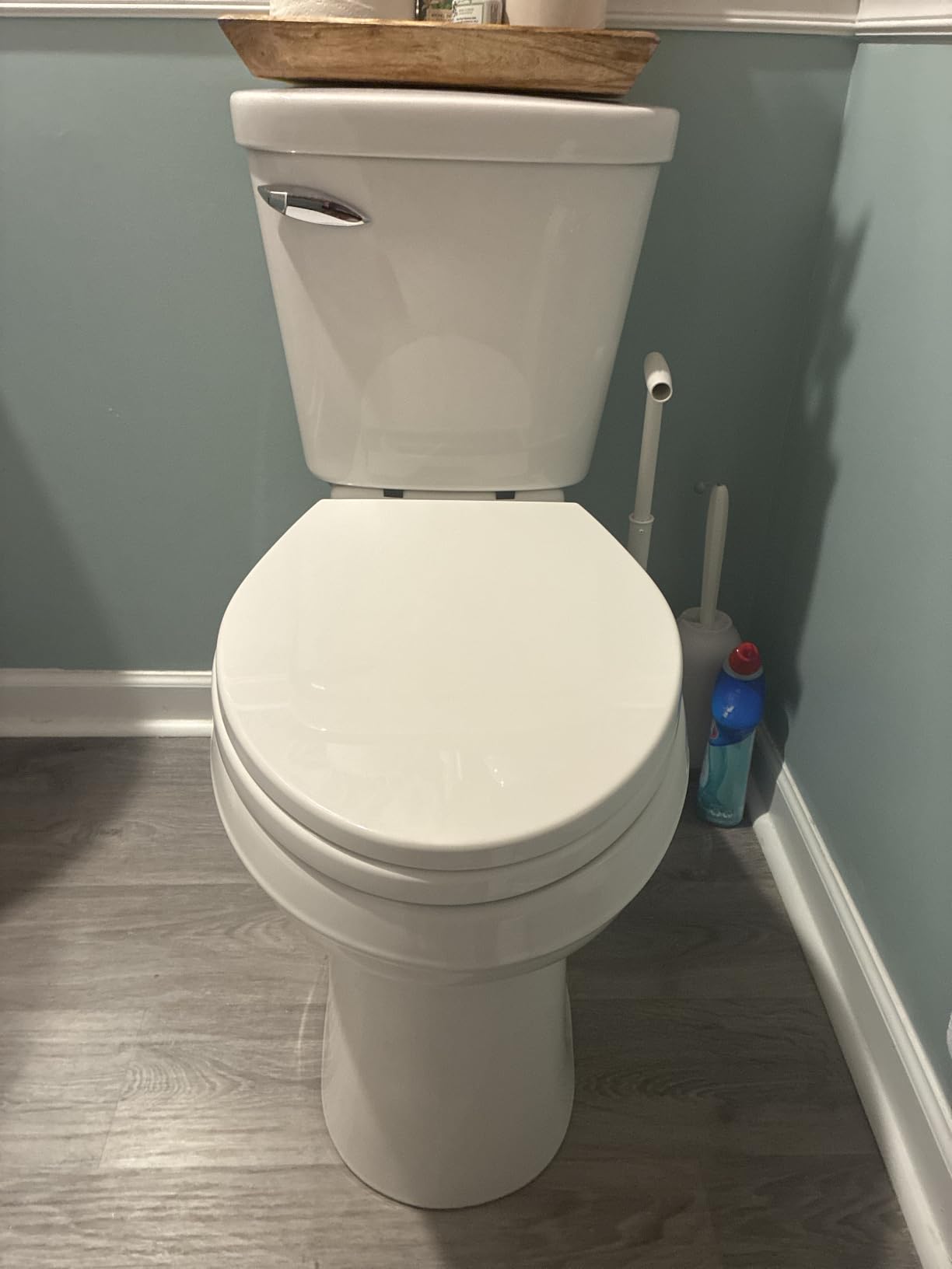 Gerber Viper Force Compact Elongated Two-Piece Toilet, Soft-Close, White customer photo 1