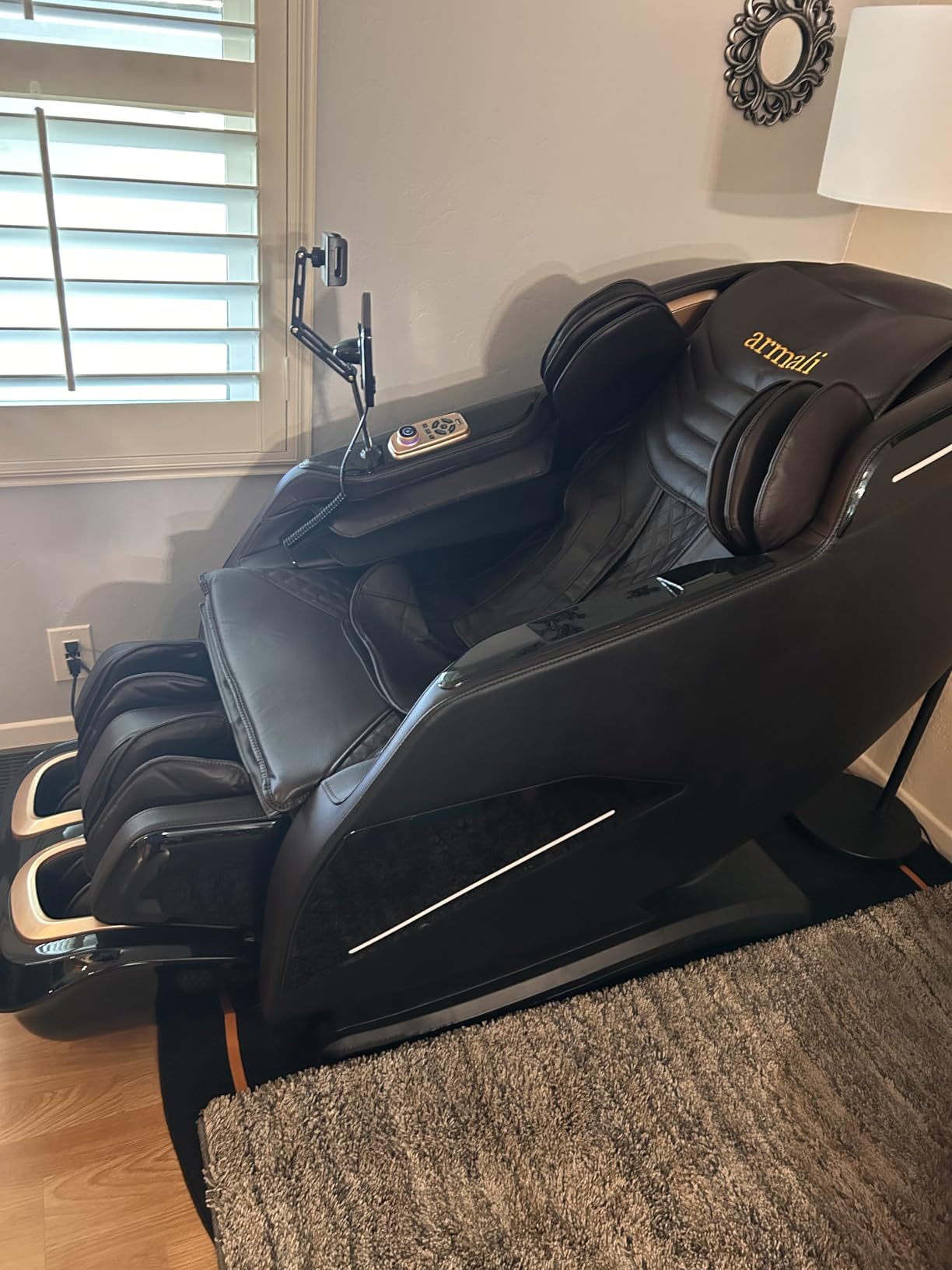 4D Massage Chairs Full Body,Zero Gravity SL-Track Shiatsu Massage Chair Recliner,Core Heating,20 Massage Techniques,Deep Yoga Stretch,Foot Rollers, Ai Voice,Touch Screen,Wireless Charging customer photo 1