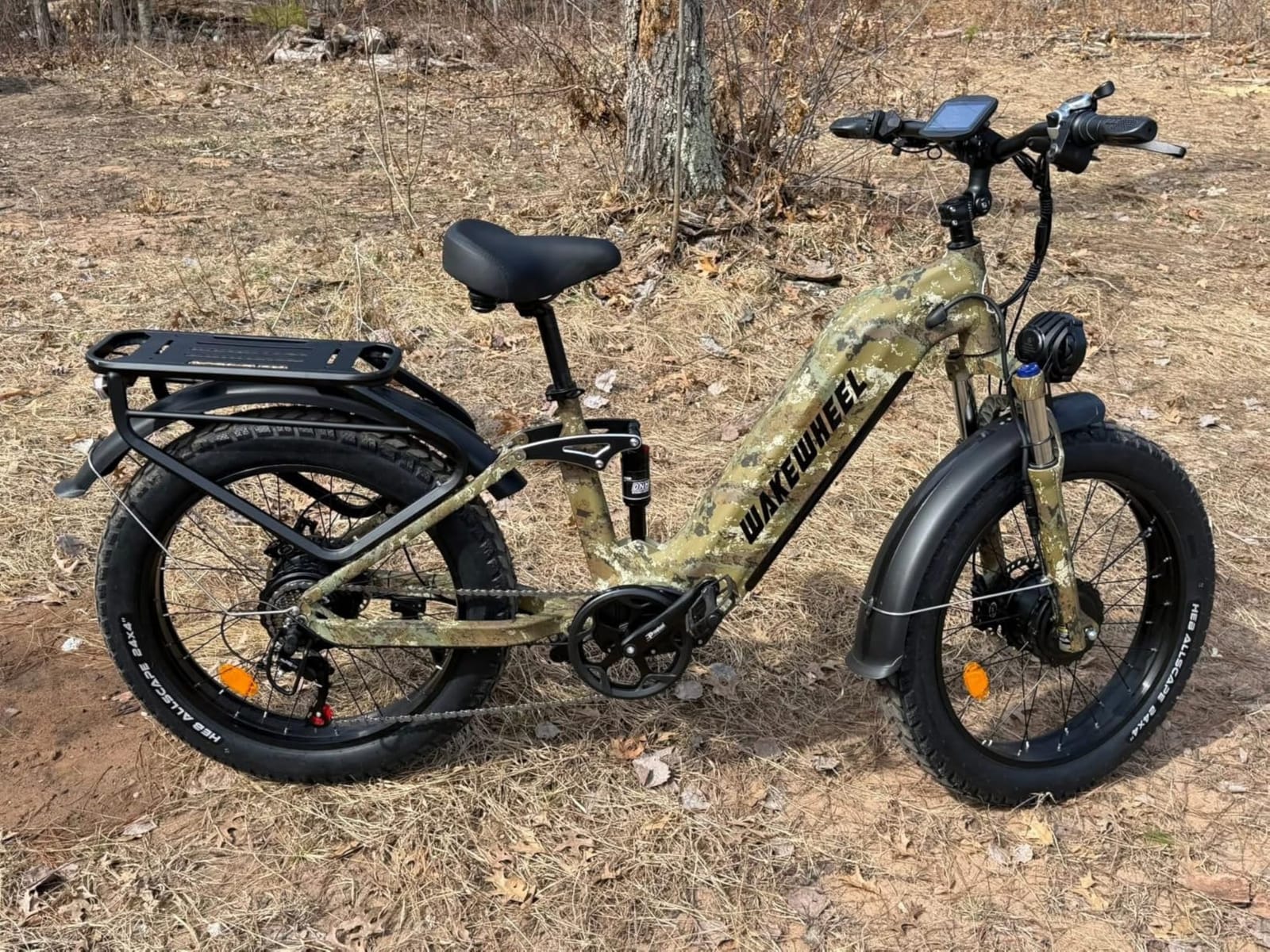 8000W Peak Dual Motor Electric Bike for Adults, 60V 32Ah 45MiIePH 110 Mile Range, 26