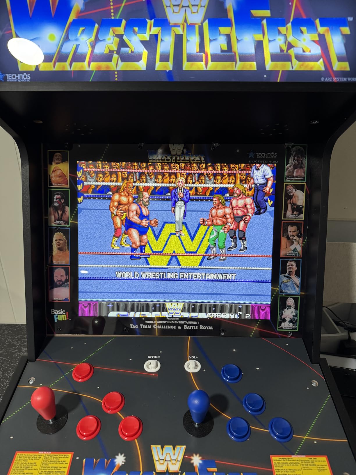 Arcade Classics WWE Ultra Series Game Machine with 5 Games customer photo 1
