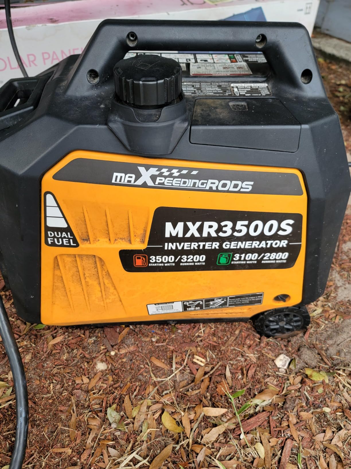 maXpeedingrods 4800 Watt Open Frame Inverter Generator w/CO Alarm,ECO Mode customer photo 1